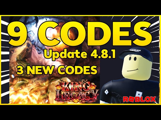 8 CODES* ALL WORKING CODES FOR KING LEGACY MARCH 2023! ROBLOX KING