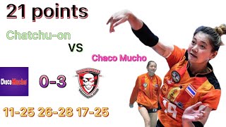 21 คะแนน ชัชชุอร โมกศรี VS Choco Mucho-philippines วอลเลย์บอลสโมสรหญิงชิงชนะเลิศแห่งเอเชีย2021