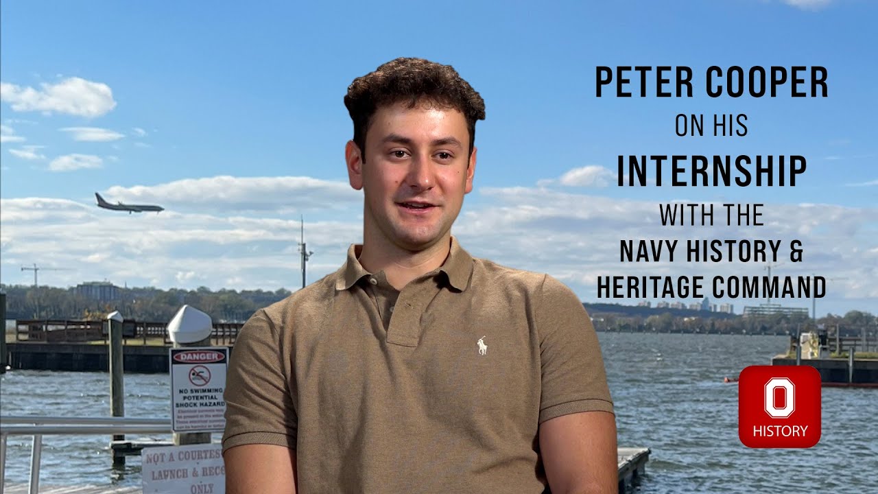 Peter Cooper Discusses His Internship With The Navy History Heritage Peter cooper discusses his internship with the navy history heritage