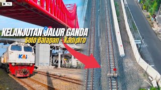 Download Lagu REL LAYANG JOGLO STERIL NAMUN JALUR GANDANYA BELUM BISA DILALUI KERETA 😬 MP3