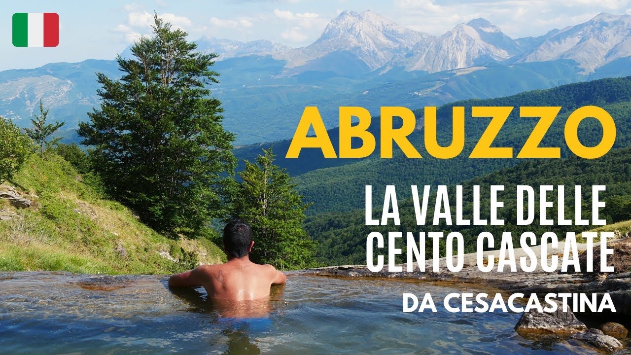 🇮🇹 La VALLE delle CENTO CASCATE da Cesacastina | TREKKING in ABRUZZO