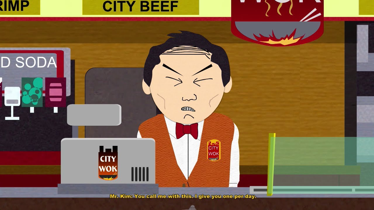 South Park - The Stick of Truth - Side Quest - City Wok - YouTube