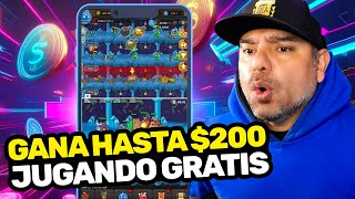 JUEGO PAGA POR JUGAR GRATIS HASTA $200 USDT | PARA MOVIL y PC RETIRA A BINANCE