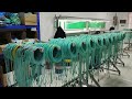 Ftth china factory fiber optic mpo patch cord production environment  fibconet