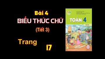 Toán 4 Kết nối Bài 4 Biểu thức chữ (Tiết 3) - Trang 17