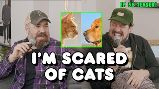 I'm Scared of Cats w Brian Quinn aka Q  | Sal Vulcano & Joe DeRosa : Taste Buds - Clips