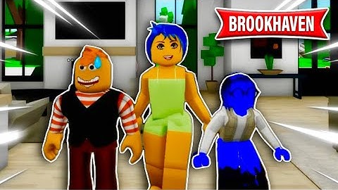 ¡NOS CONVERTIMOS EN INTENSAMENTE EN BROOKHAVEN! 😱 *INSIDE OUT 2 ROBLOX*