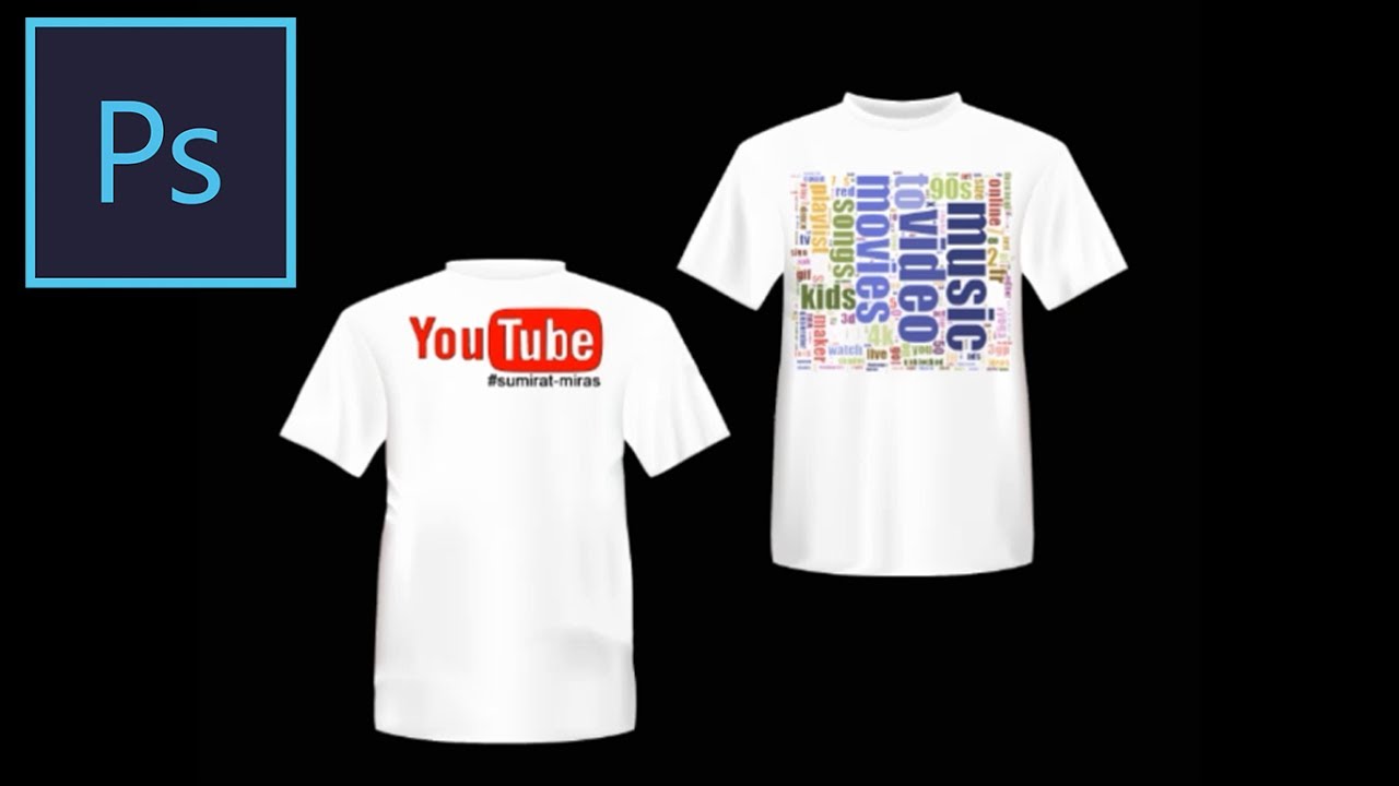 Cara Membuat Design Baju Untuk Youtuber Menggunakan Photoshop YouTube