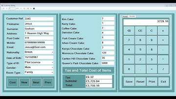 How to Create a Customer Billing System using Database in C# - Full Tutorial
