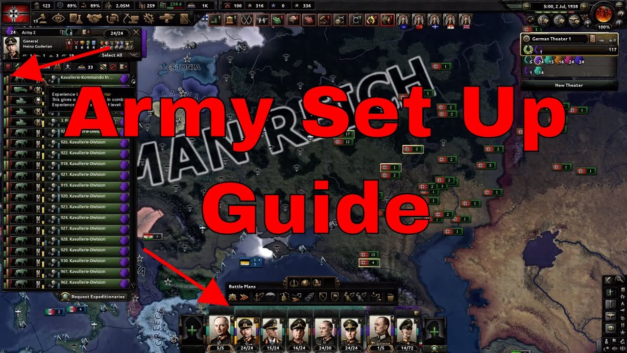 HOI4 Army Composition Guide YouTube