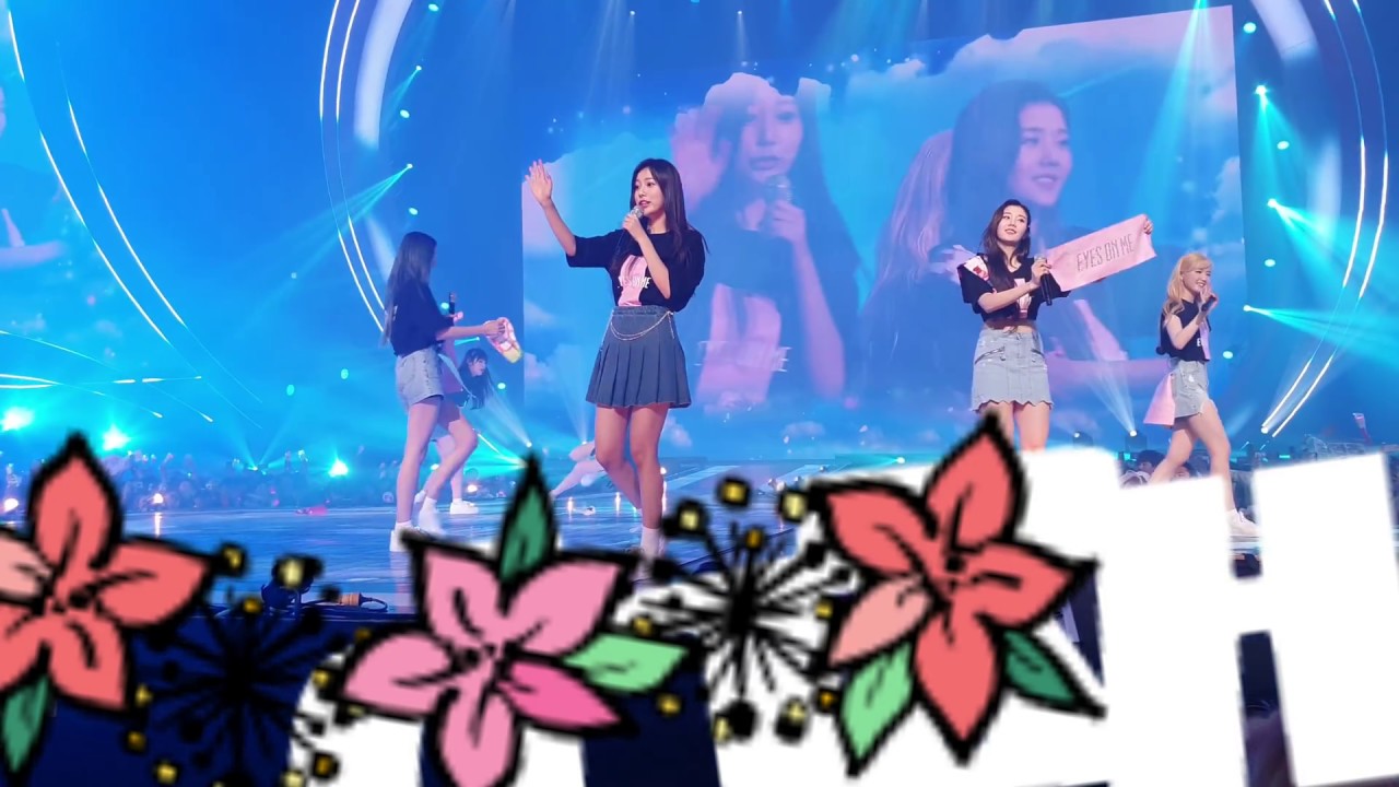 (4K)190608 아이즈원 첫중콘 izone eyes on me in seoul ending