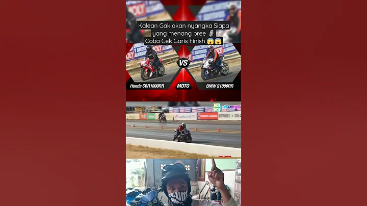 Drag race BMW S1000RR vs CBR1000RR 🔥🔥 #shorts #dragrace #s1000rr #cbr1000rr
