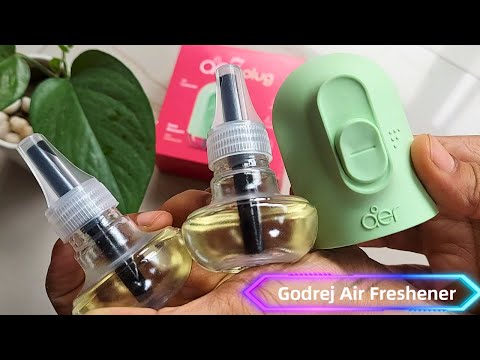 Godrej aer Plug Electric Air Freshener Review & Demo | Godrej aer Freshener 1 machine + 2 refills