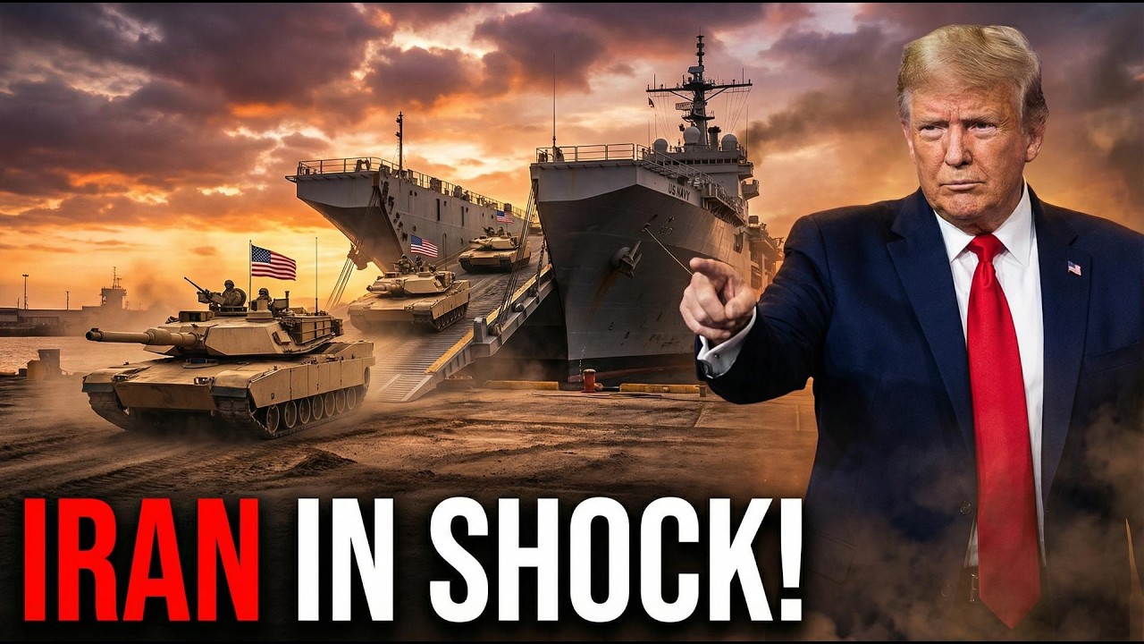 Iran in SHOCK! U.S. Marines Load M1 Abrams Tanks onto Ships for Emergency Middle East Border