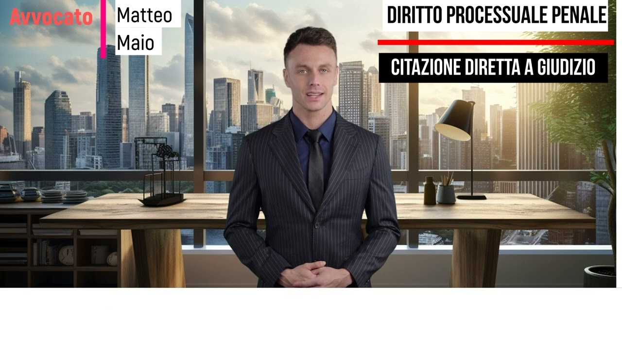 Citazione diretta a giudizio