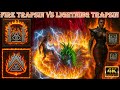 Fire vs Lightning Trapsin – Which Build Is Best for Killing Ubers Fast in Diablo 2 Resurrected?