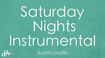 Saturday Nights - Khalid (Acoustic Instrumental)