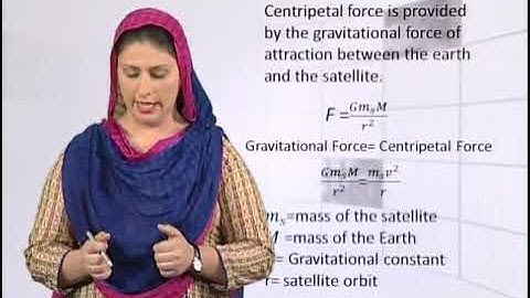 Physics - Fsc Part 1 Chapter 5 Orbital Velocity- Physics
