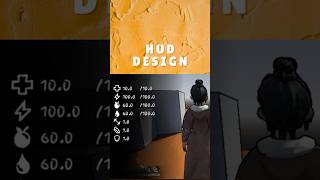 HUD design in Godot #gamedev #indiegame