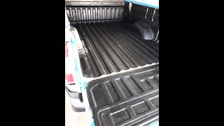 Dupli - Color Bed Armor Truck Bed Liner application. Dupli Color Bed Armor Truck Bed Liner Application