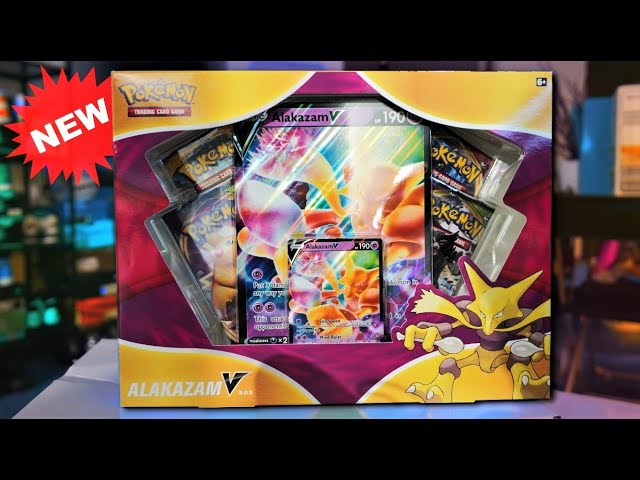 BOX ALAKAZAM V - Antes tarde do que nunca né? Pokemon TCG 