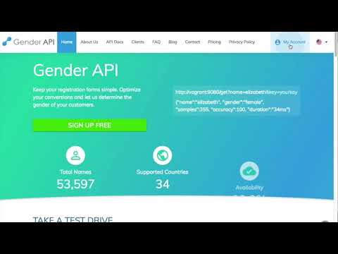 Gender API - Determine the gender of a name in an Excel file