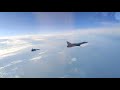Плановый полет российских Ту-22М3 над Черным морем