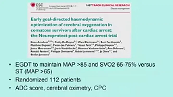 Matthew Koenig MD: Post Cardiac Arrest Brain Injur...