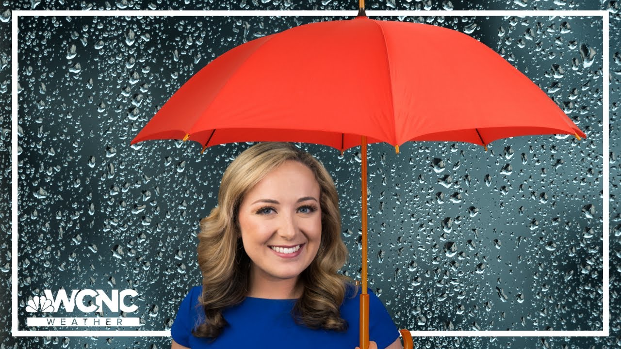 Rain and storms increase in the Carolinas this week - YouTube