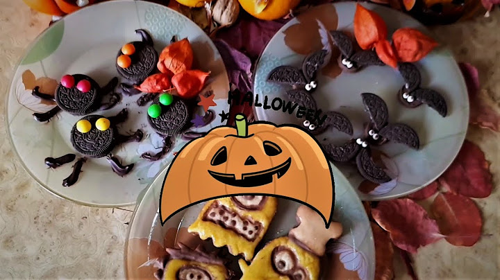 Готовим сладости на Хэллоуин. Рецепты вкусняшек на Halloween.