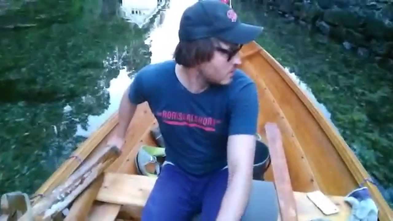 Med Oselvar gjennom Blindasundet ved Lepsøy