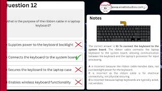CompTIA A+ Practice Questions S1Q11-15