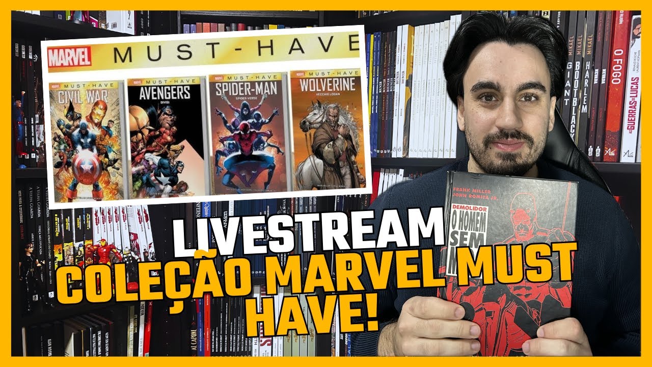 LIVE COLEÇÃO MARVEL MUST HAVE! | BD | Station Comics #202