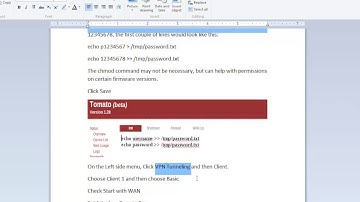 Set up Private Internet Access OpenVPN on Tomato