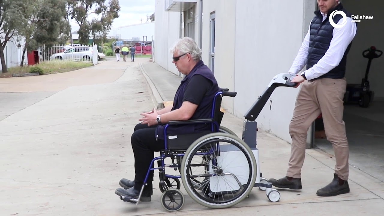Electrodrive's powered wheelchair mover YouTube