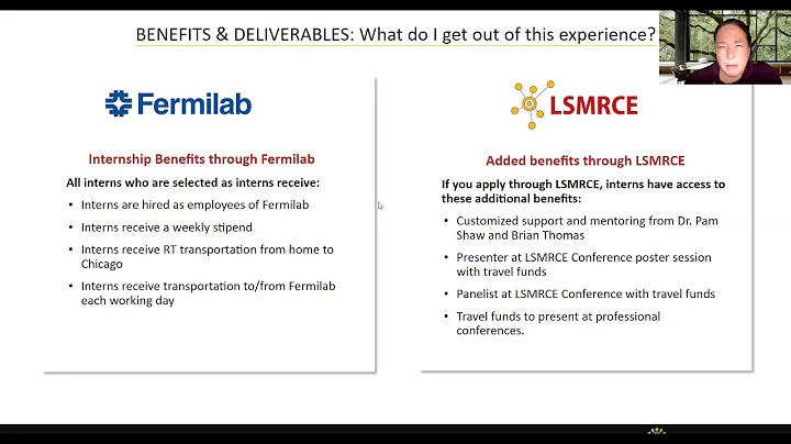 LSMRCE Fermilab SIST Opportunity Summer 2022