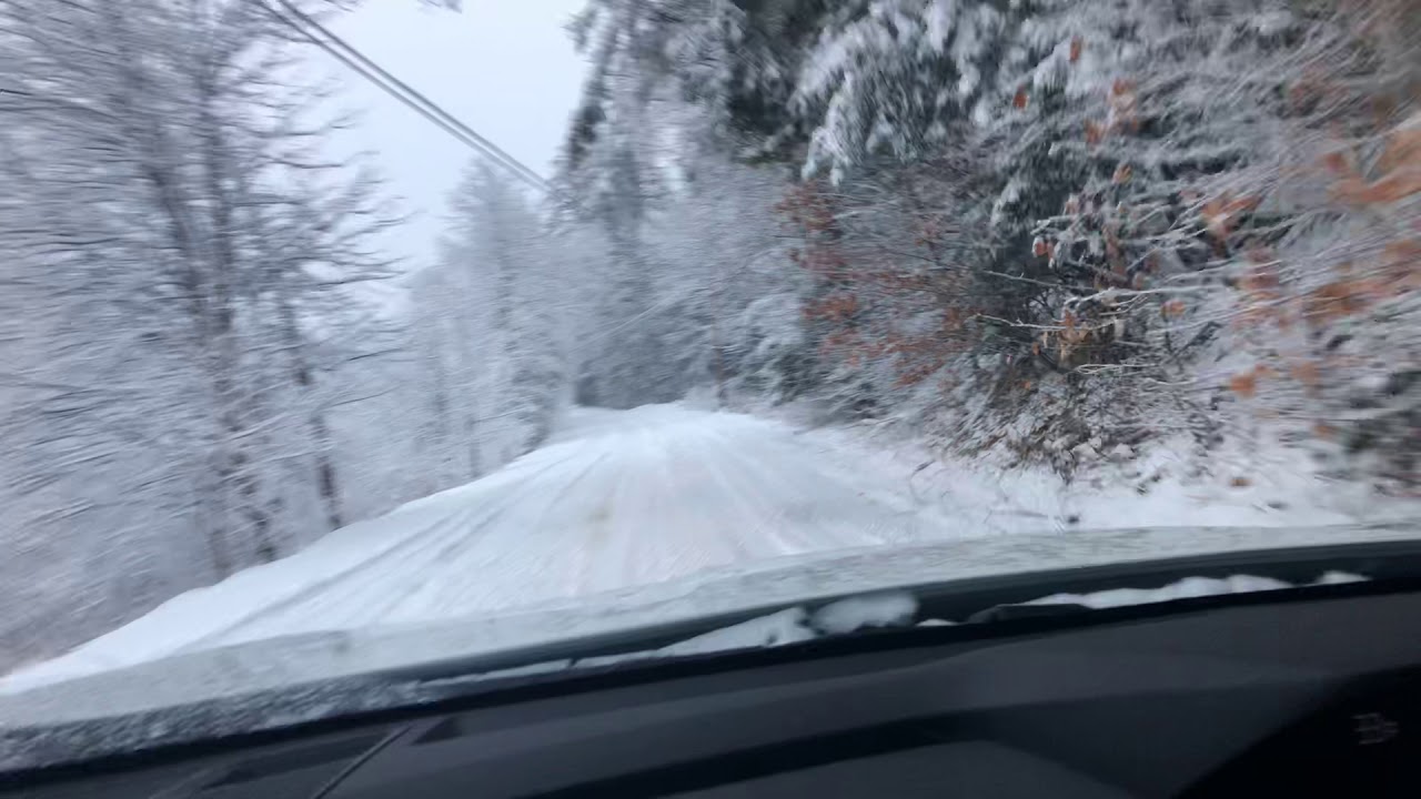 Subaru Ascent in a snow storm - YouTube