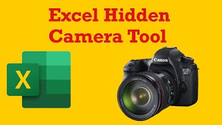 Excel camera tool | hidden tool , easy and fast