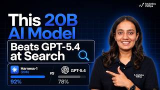 This 20B AI Model Beats GPT-5.4 at Search | Harness-1 Explained