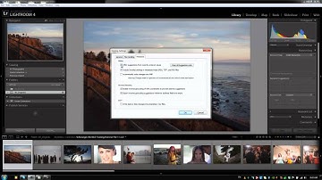 Preferences -- Catalog Settings  From the Lightroom 4 A - Z Training DVD