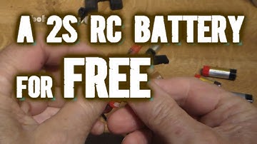 A 2s Rechargeable RC Battery FOR FREE.  Here