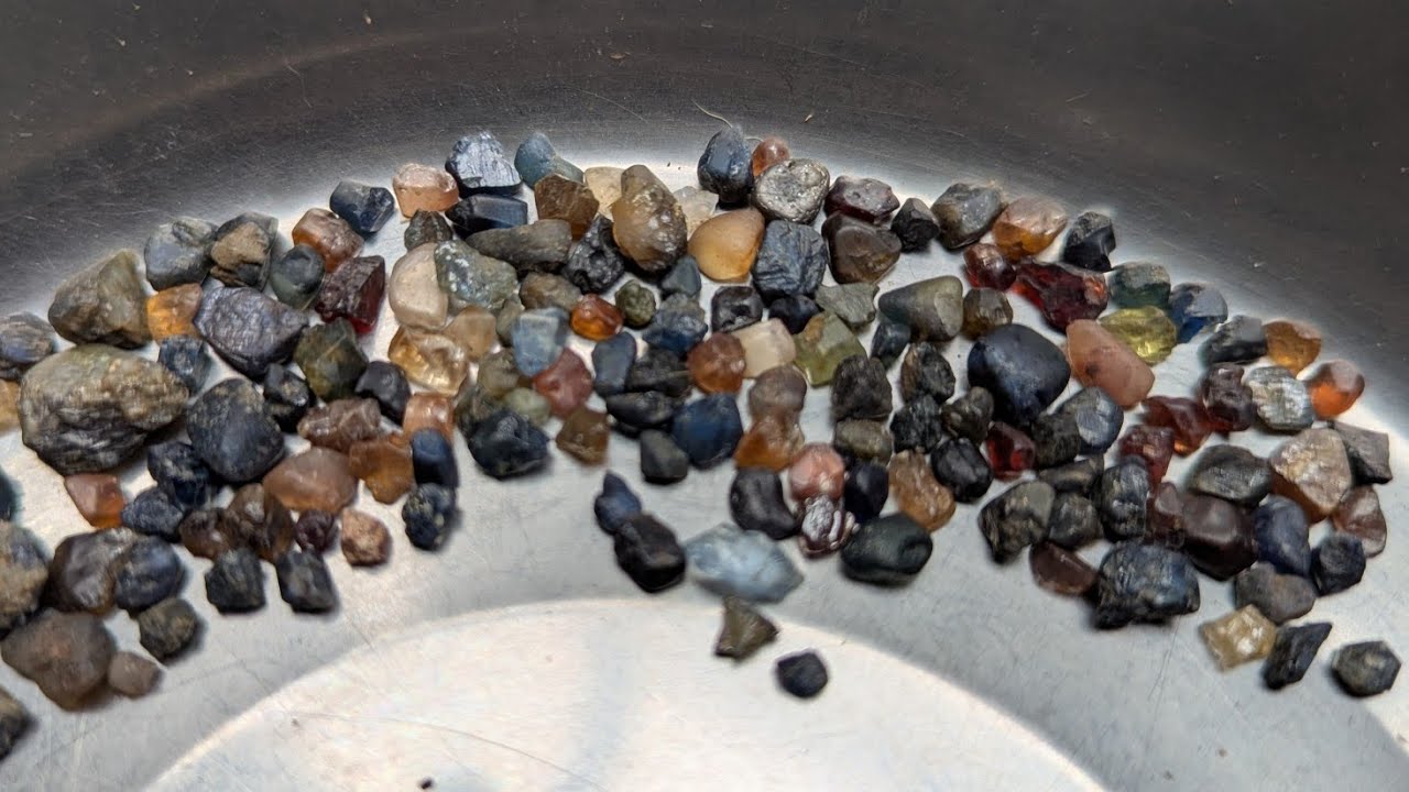 Incredible Australian Sapphires! New England Nsw, Amazing Results After 1 Day!