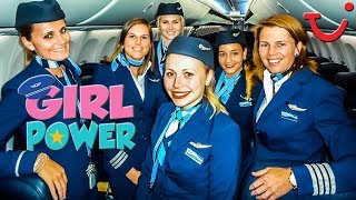 TUI Airlines Ladies Piloting the Boeing 737