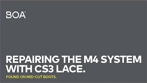 BOA | Repairing the M4 System