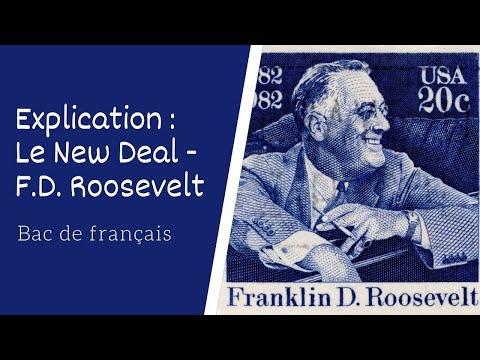 Le New Deal Explication du discours d&rsquo;investiture de Franklin Delano Roosevelt le 4 mars 1933