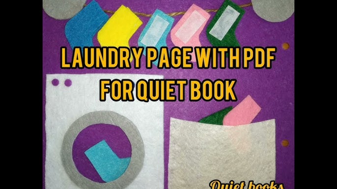 quiet-book-tutorial-with-free-printable-patterns-laundry-page-with-pdf-for-toddlers-youtube for Free Printable Quiet Book Pdf Quiet book tutorial with free printable patterns / laundry page with PDF for toddlers - YouTube for Free Printable Quiet Book Pdf