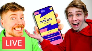 MrBeast Finger On The App Challenge 2LIVETOP 15,000