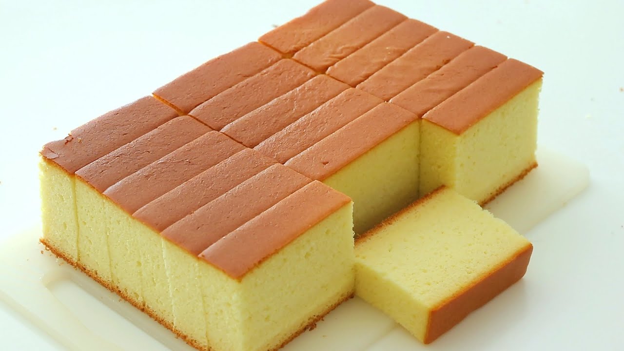 ⁣썩기 직전이 가장 맛있다는 정말 부드러운 카스테라 만들기/카스테라 레시피/ Castella/fluffy sponge cake