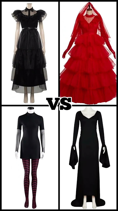 Wednesday VS Lydia VS Mavis VS Morticia #shorts