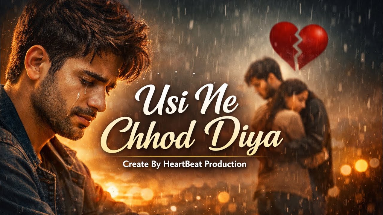 Usi Ne Chhod Diya 💔 | Shayad Ye Ishq Bhi Ek Imtihan Hai 🥀Heartbreak Sufi Qawwali💔